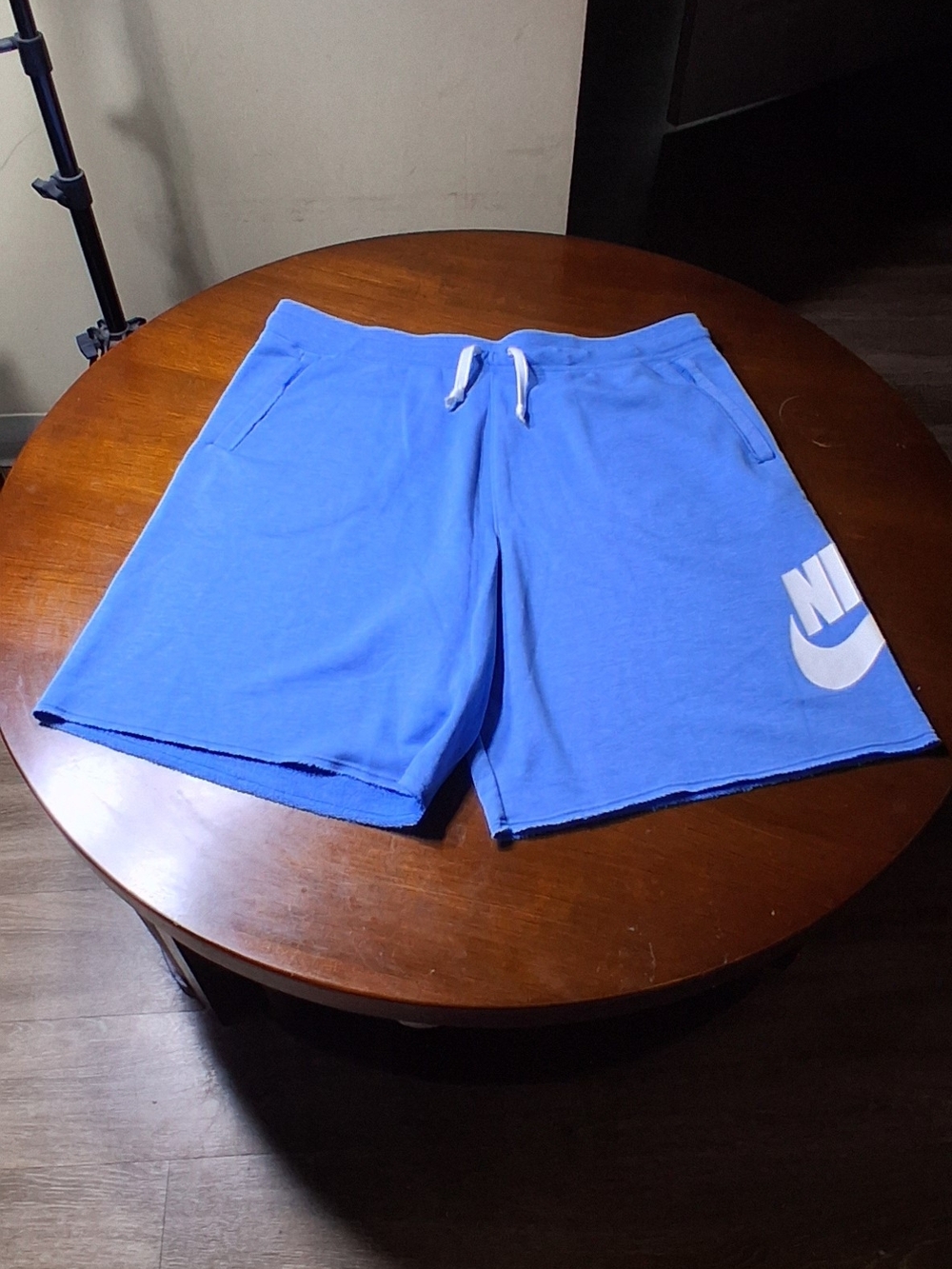 NWT Nike Men’s Royal Blue Athletic Shorts with White Logo